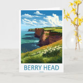 Berry Head 1 Kaart (Gele Bloem)
