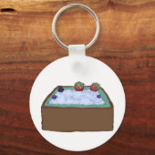 Berry Hot Tub Sleutelhanger (Voorkant)