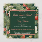 Berry in Love : Invitation à la douche nuptiale fr (Devant / Derrière)