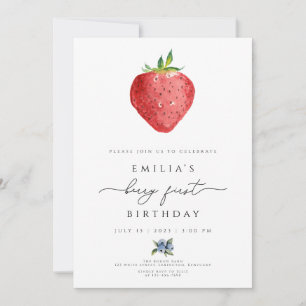 Berry Invitation Anniversaire, Berry Premier Anniv