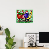 Berry kerst poster (Thuiskantoor)