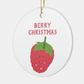 Berry kerstboomvrucht keramisch ornament (Links)