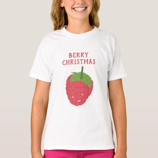 Berry kerstboomvrucht t-shirt (Voorkant)