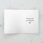 "Berry Loved" Schattigee en oprechte sympathiekaar Kaart (Binnen)
