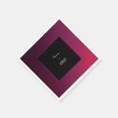 Berry minimalistisch servet (Hoek)