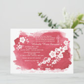 Berry Parchment Invitation religieuse (Debout devant)