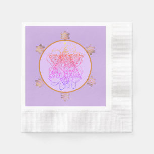 Berry Passover Magen David Star Paper Servet