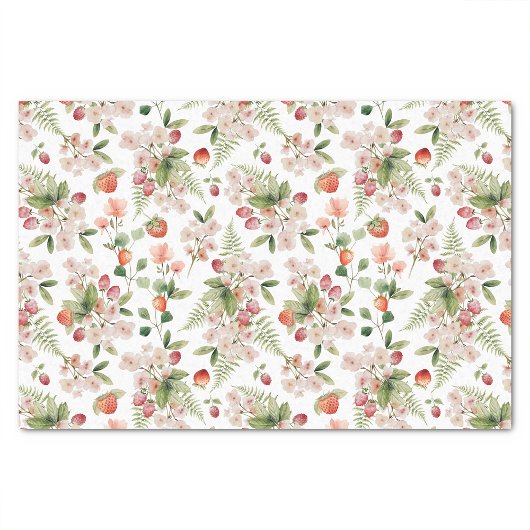 Berry Pattern Tissuepapier