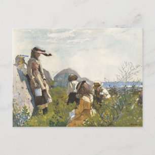 Berry Pickers Winslow Homer Briefkaart