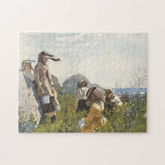 Berry Pickers | Winslow Homer Legpuzzel (Horizontaal)