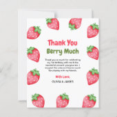 Berry Premier anniversaire 1er anniversaire Carte  (Devant)