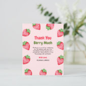 Berry Premier anniversaire 1er anniversaire Carte  (Debout devant)