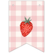 Berry Premier Anniversaire Drapeau Pink & Plaid Bu (Premier drapeau)