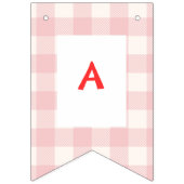 Berry Premier Anniversaire Drapeau Pink & Plaid Bu (Troisième drapeau)