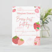 Berry première invitation anniversaire (Debout devant)