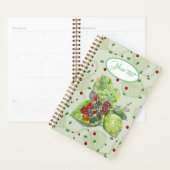Berry Red en zwarte bramen Planner (Display)