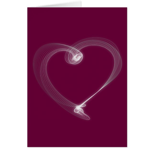 Berry Red Valentine's Day Card (Devant)