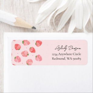 Berry Return-adreslabels Etiket