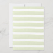 Berry rose première invitation d'anniversaire à la (Dos)