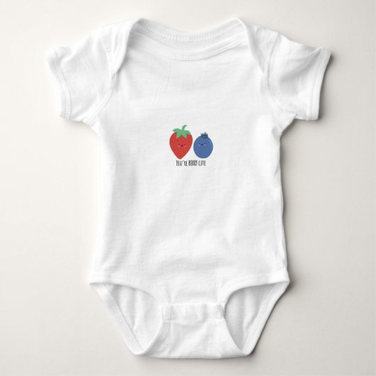 Berry schattig bodysuit (Voorkant)