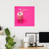 Berry Smoothie Poster (Thuiskantoor)