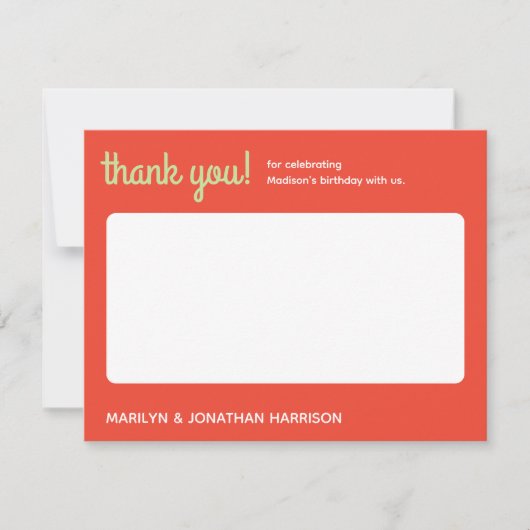 Berry Special Strawberry Verjaardag Bedankkaart (Voorkant)