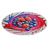 Berry Splash: kleurenburst Snijplank (Hoek)