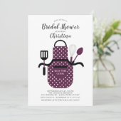 Berry Stock De Keuken Bruids Douche Uitnodiging (Staand voorkant)