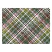 Berry Struik Green en Red Plaid Tafelkleed (Voorkant (Horizontaal))