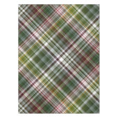 Berry Struik Green en Red Plaid Tafelkleed (Voorkant)