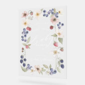 Berry Sweet Baby shower Berries & Fleurs Bienvenue (Angle)