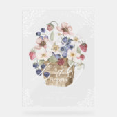 Berry Sweet Baby shower Berries & Fleurs Bienvenue (Recto)