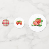 Berry Sweet Baby shower d'aquarelle Confetti (Devant)