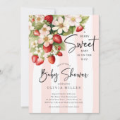 Berry Sweet Baby shower Invitation (Devant)