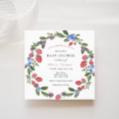 Berry Sweet Baby shower Invitation