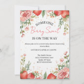 Berry Sweet Baby Shower Invitation  (Devant)