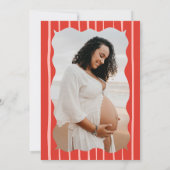 Berry Sweet Baby shower Invitation avec photo (Dos)