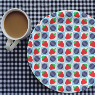 Berry Sweet Baby shower Papieren Bordje