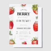 Berry Sweet Baby shower Party Invitation (Compenser)