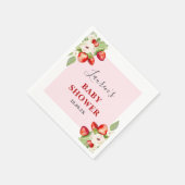 Berry Sweet Baby shower servetten (Hoek)