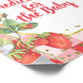 Berry Sweet Berries Prédictions pour bébé Poster (Coin)