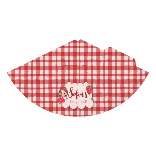 Berry Sweet Birthday Feesthoedjes (Voorkant)