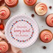 Berry Sweet Birthday Papieren Bordje