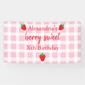 Berry Sweet Birthday Spandoek (Horizontaal)