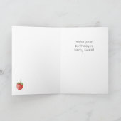 Berry Sweet Bonne carte d'anniversaire (Intérieur)