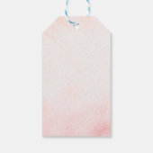 Berry Sweet First Birthday Cadeaulabel (Achterkant)