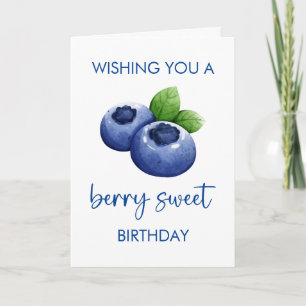 Berry Sweet Happy Birthday Kaart
