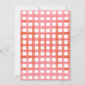 Berry Sweet Invitation d'anniversaire n'importe qu (Dos)