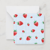 Berry Sweet Premier Carte de remerciements d'anniv (Dos)