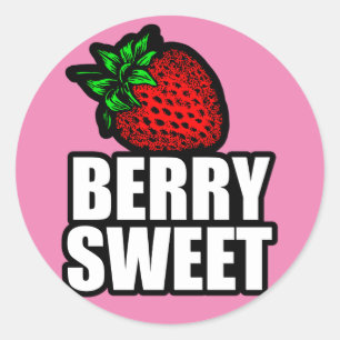 Berry Sweet Ronde Sticker